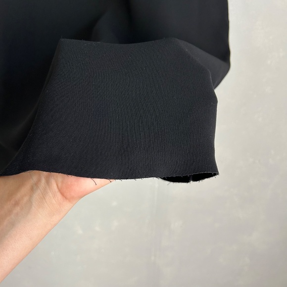 Vince women size M high neck dolman sleeve blouse black oversized hi low hem - Picture 6 of 9